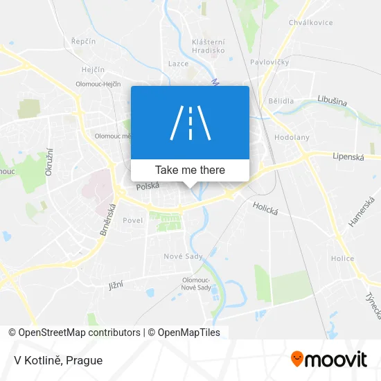 Карта V Kotlině