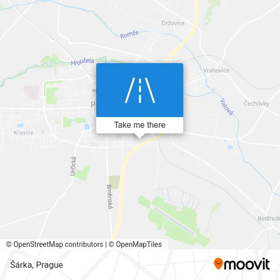 Карта Šárka