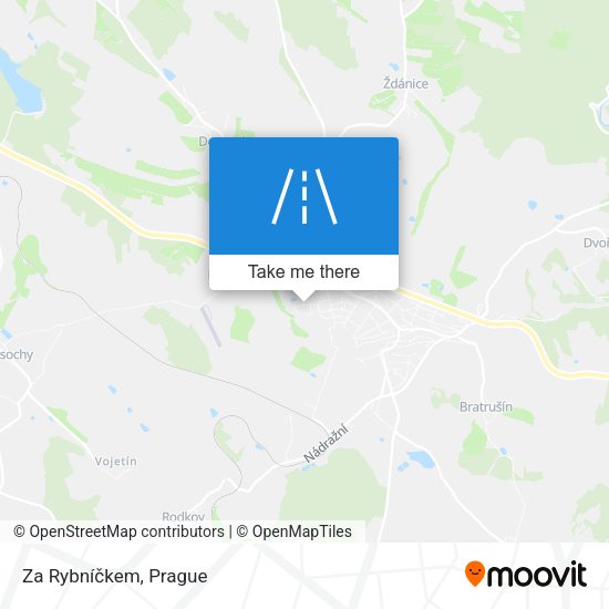 Za Rybníčkem map