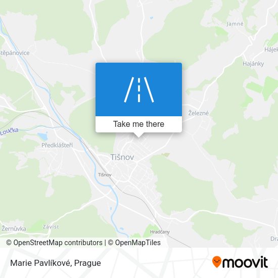 Marie Pavlíkové map