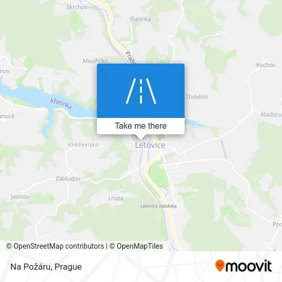 Карта Na Požáru