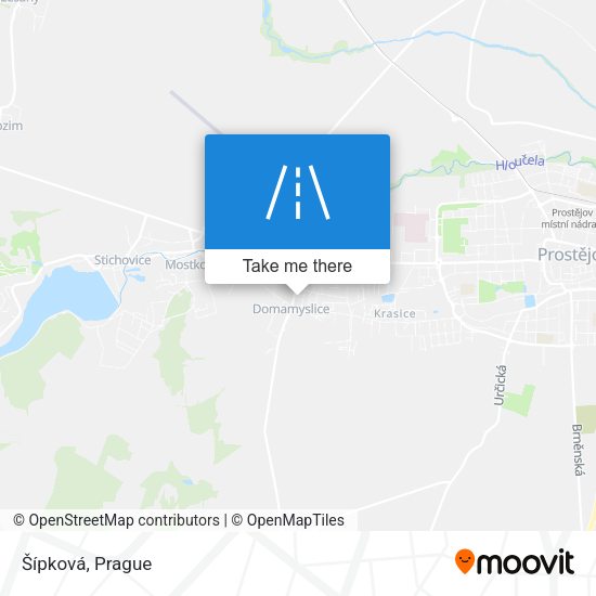 Šípková map