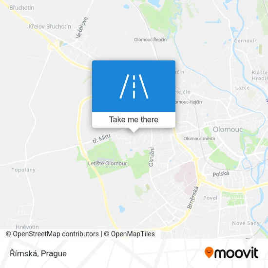 Římská map