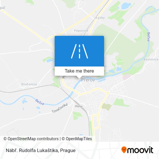 Nábř. Rudolfa Lukaštíka map