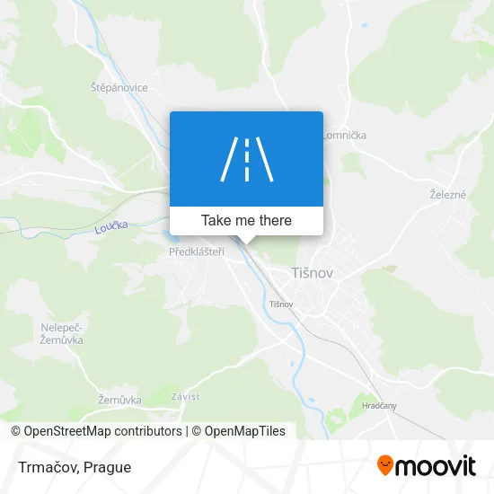 Карта Trmačov