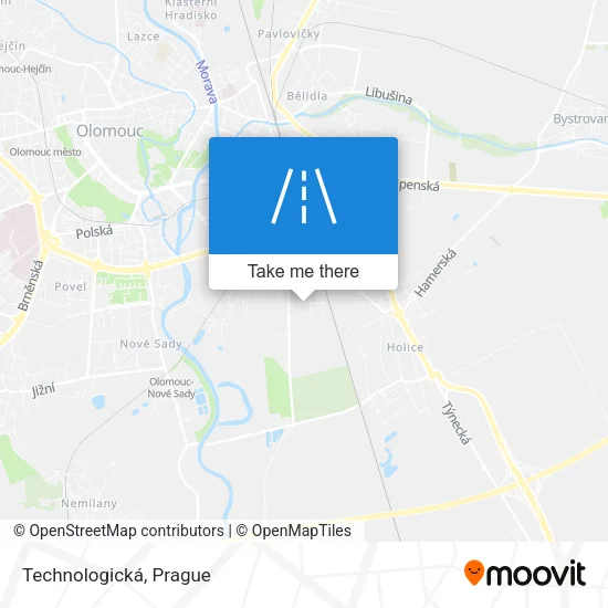 Карта Technologická