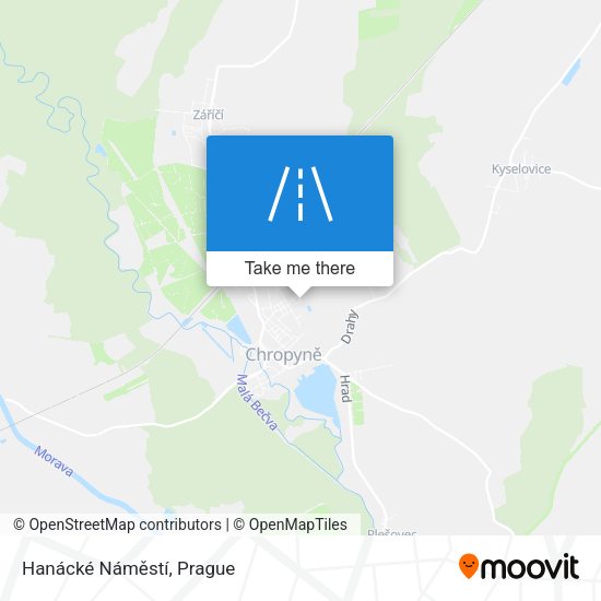 Hanácké Náměstí map