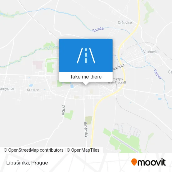 Карта Libušinka