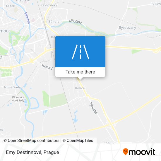 Emy Destinnové map