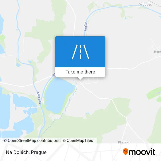 Карта Na Dolách