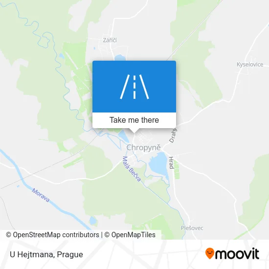 Карта U Hejtmana