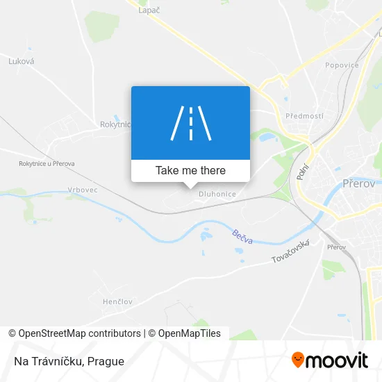 Карта Na Trávníčku