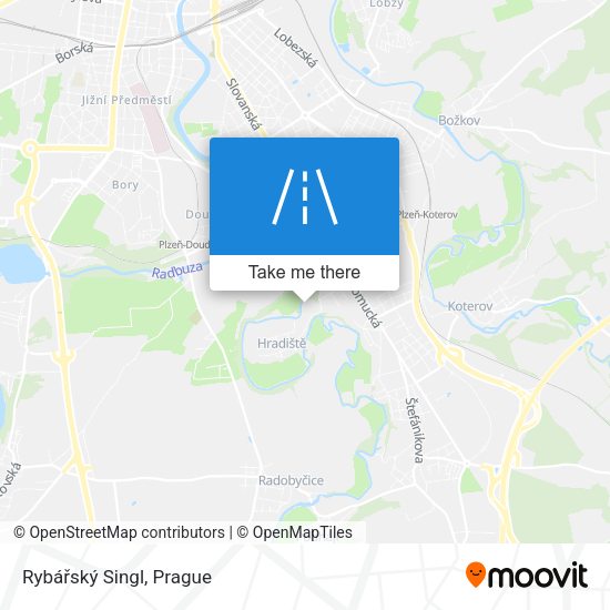 Rybářský Singl map