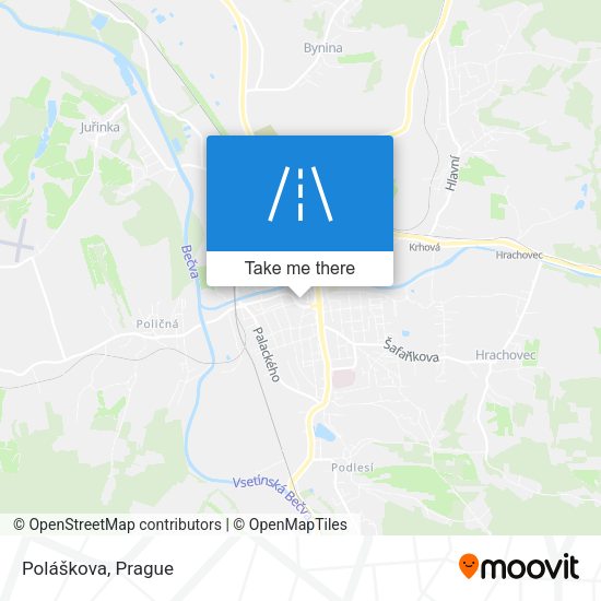 Poláškova map