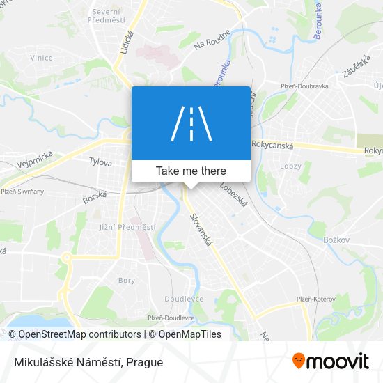 Mikulášské Náměstí map