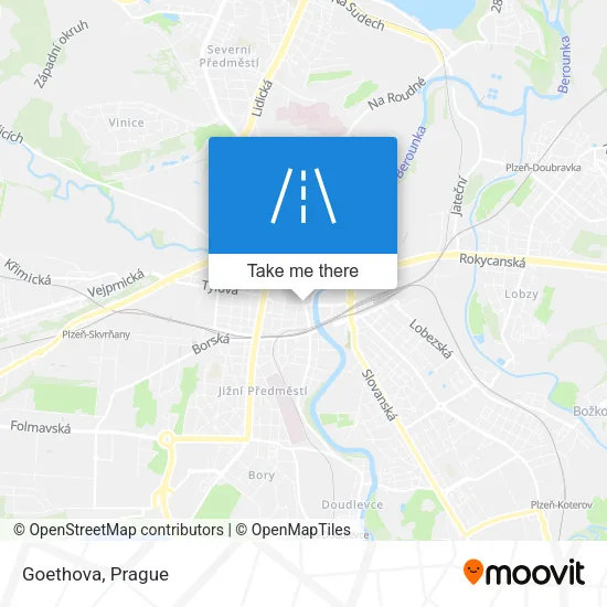 Карта Goethova