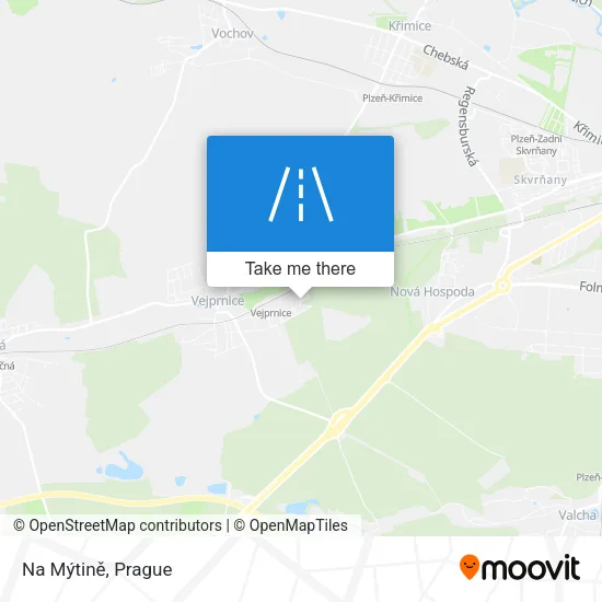 Карта Na Mýtině