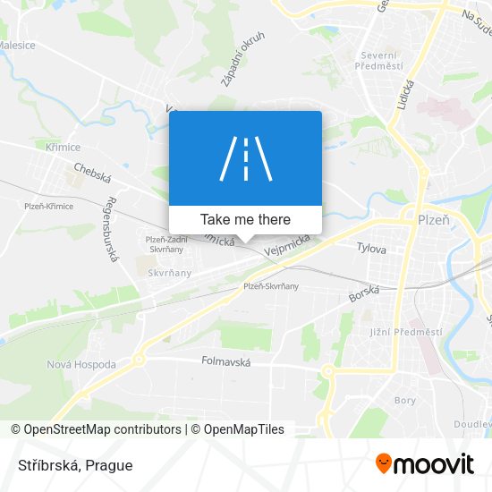 Stříbrská map