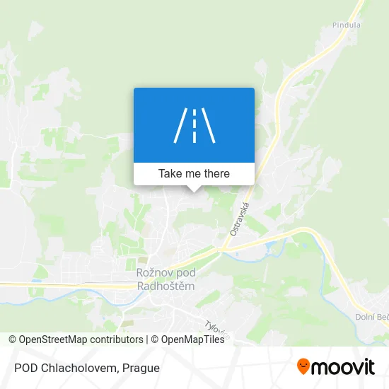 POD Chlacholovem map