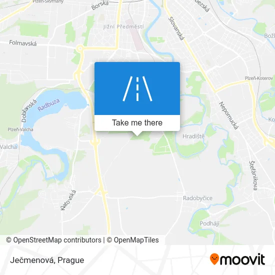 Карта Ječmenová