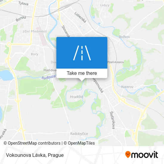 Карта Vokounova Lávka