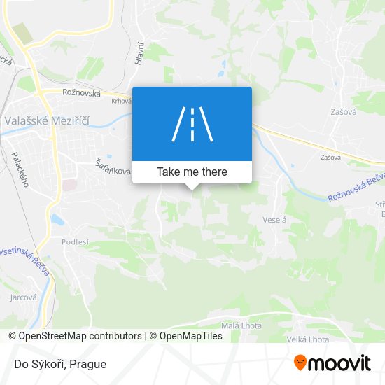 Do Sýkoří map