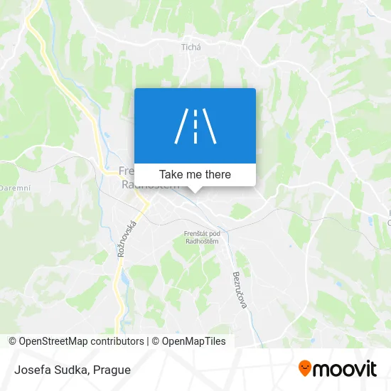 Карта Josefa Sudka