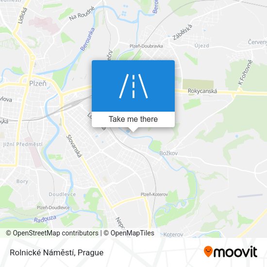 Rolnické Náměstí map