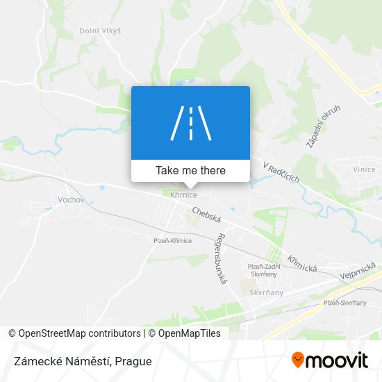 Zámecké Náměstí map