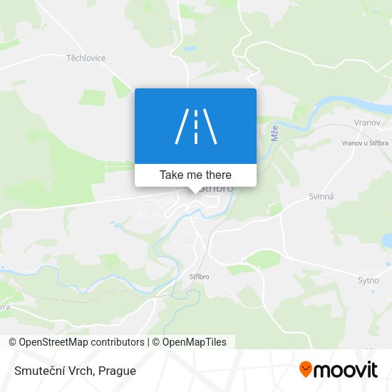 Smuteční Vrch map