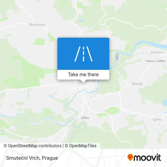 Карта Smuteční Vrch