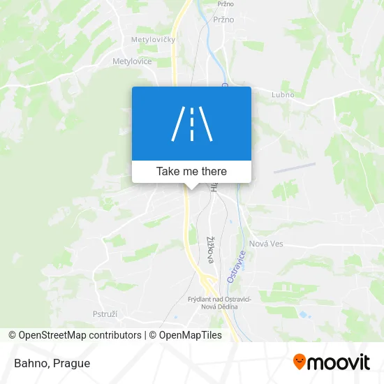 Карта Bahno