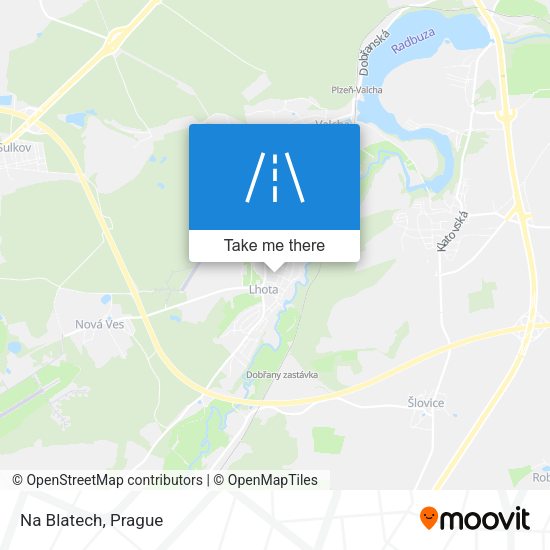 Карта Na Blatech