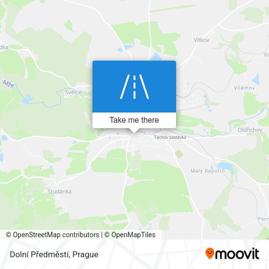 Dolní Předměstí map