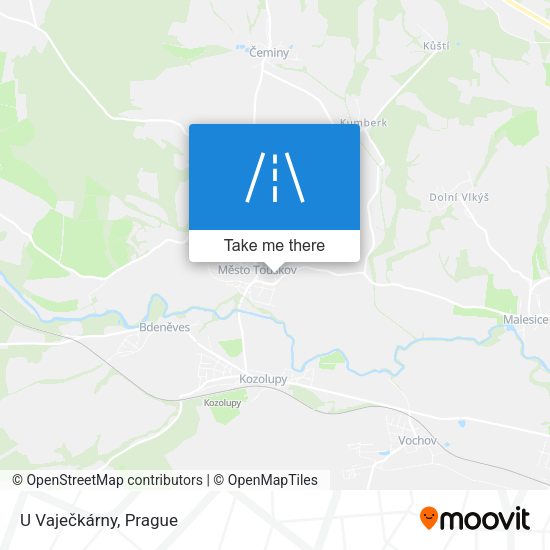 U Vaječkárny map