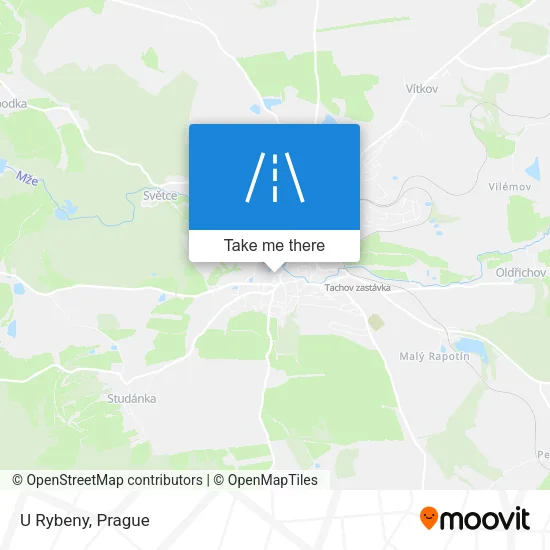 Карта U Rybeny