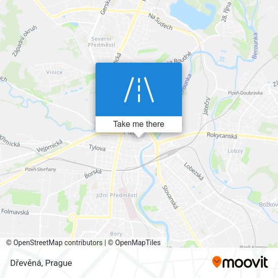 Dřevěná map