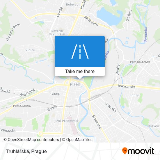 Truhlářská map