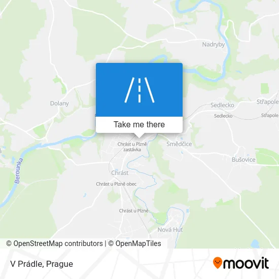 Карта V Prádle