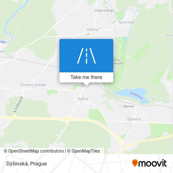 Dýšinská map