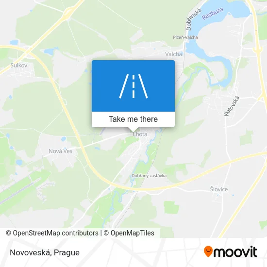 Карта Novoveská