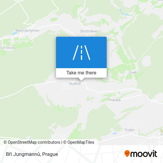 Bří Jungmannů map
