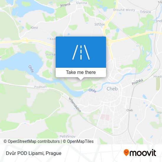 Dvůr POD Lipami map