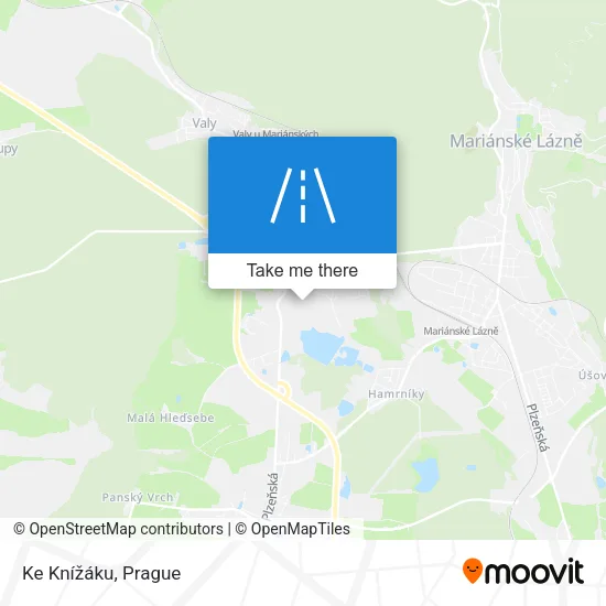 Карта Ke Knížáku