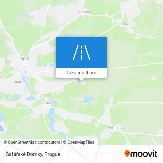 Карта Šafářské Domky