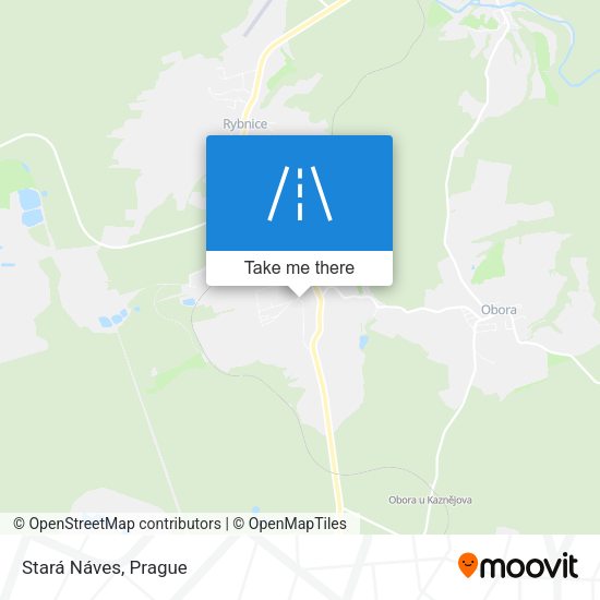 Stará Náves map