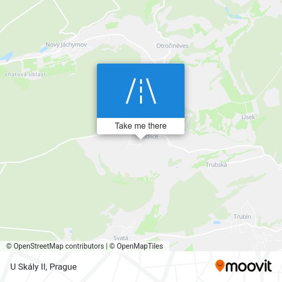 Карта U Skály II