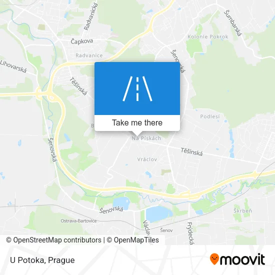 Карта U Potoka