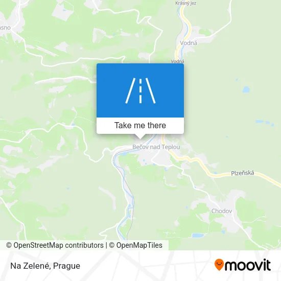 Карта Na Zelené