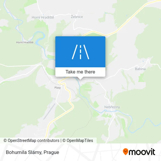 Карта Bohumila Slámy
